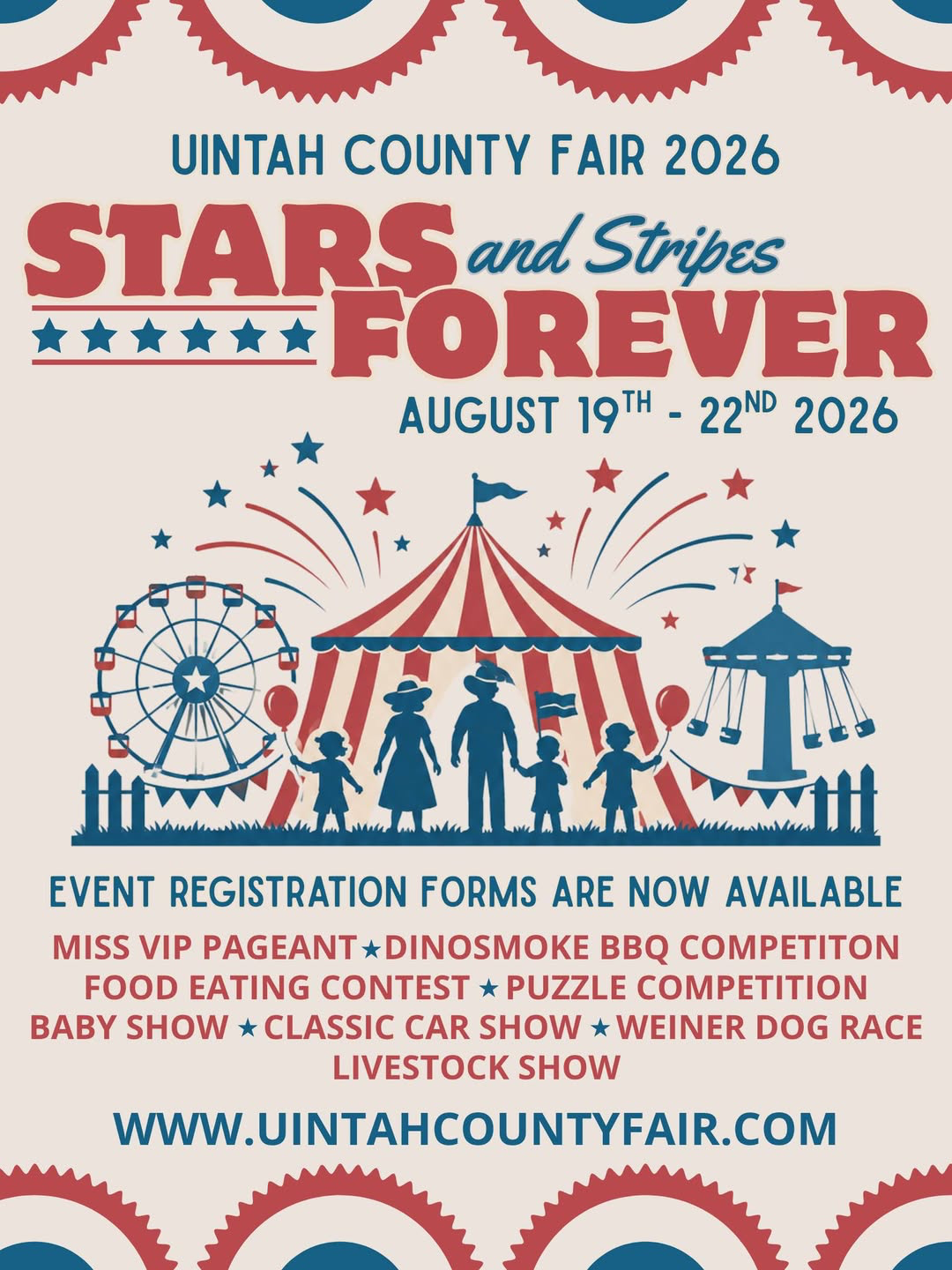 Event: Uintah County Fair 2026 — Stars and Stripes Forever in Vernal, UT
