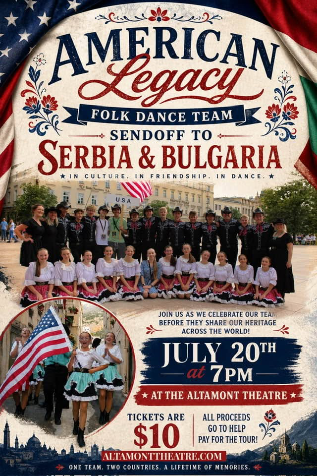 Event: American Legacy Folk Dance Team — Sendoff to Serbia & Bulgaria in Altamont, UT