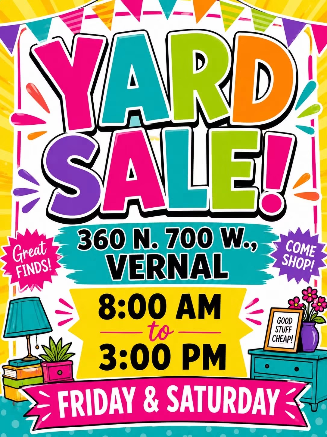 Yard Sale: Vernal Yard Sale in Vernal, UT