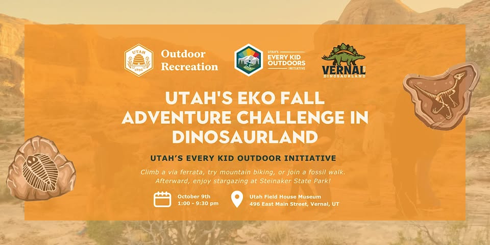 Event: Utah’s EKO Fall Adventure Challenge in Dinosaurland in Vernal, UT