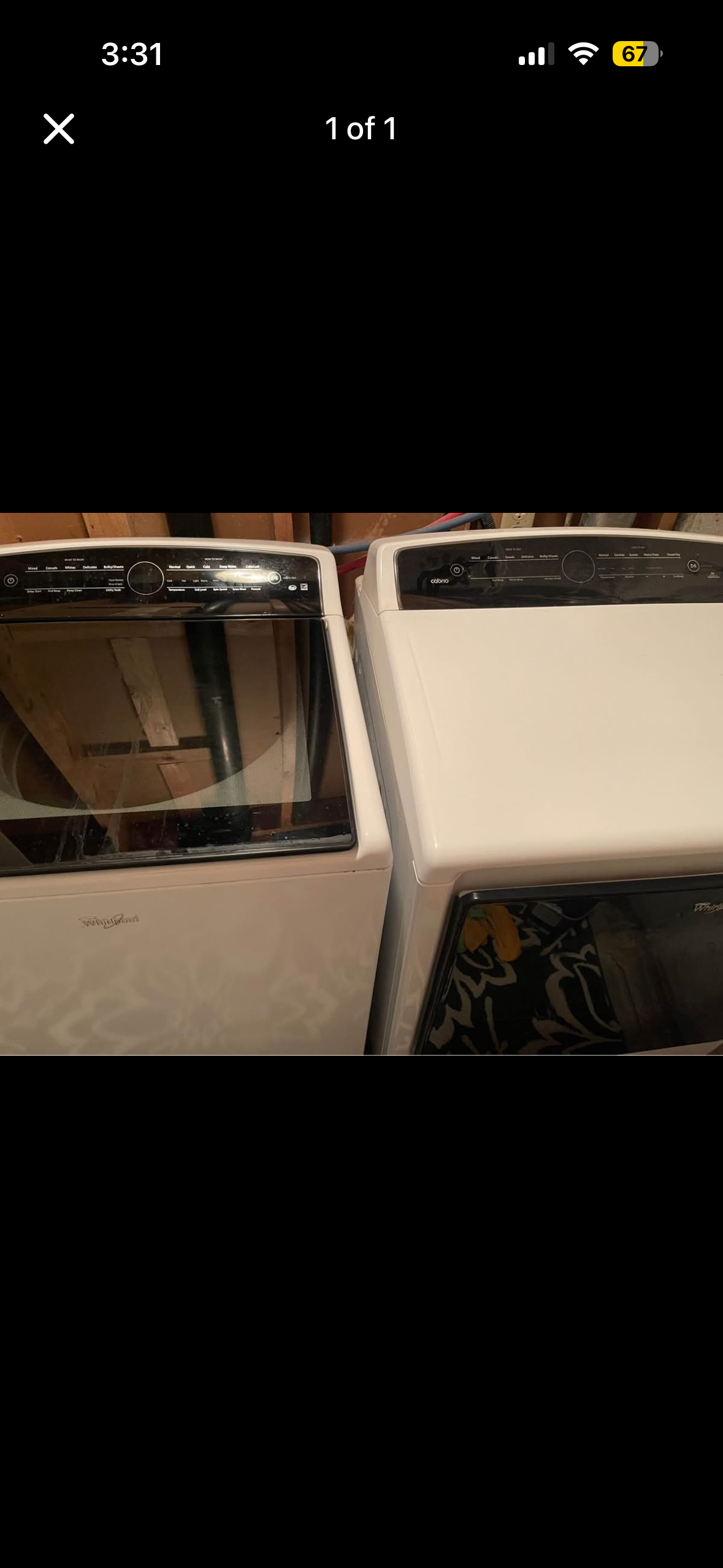 For Sale: Whirlpool Washer and dryer  in Vernal, UT
