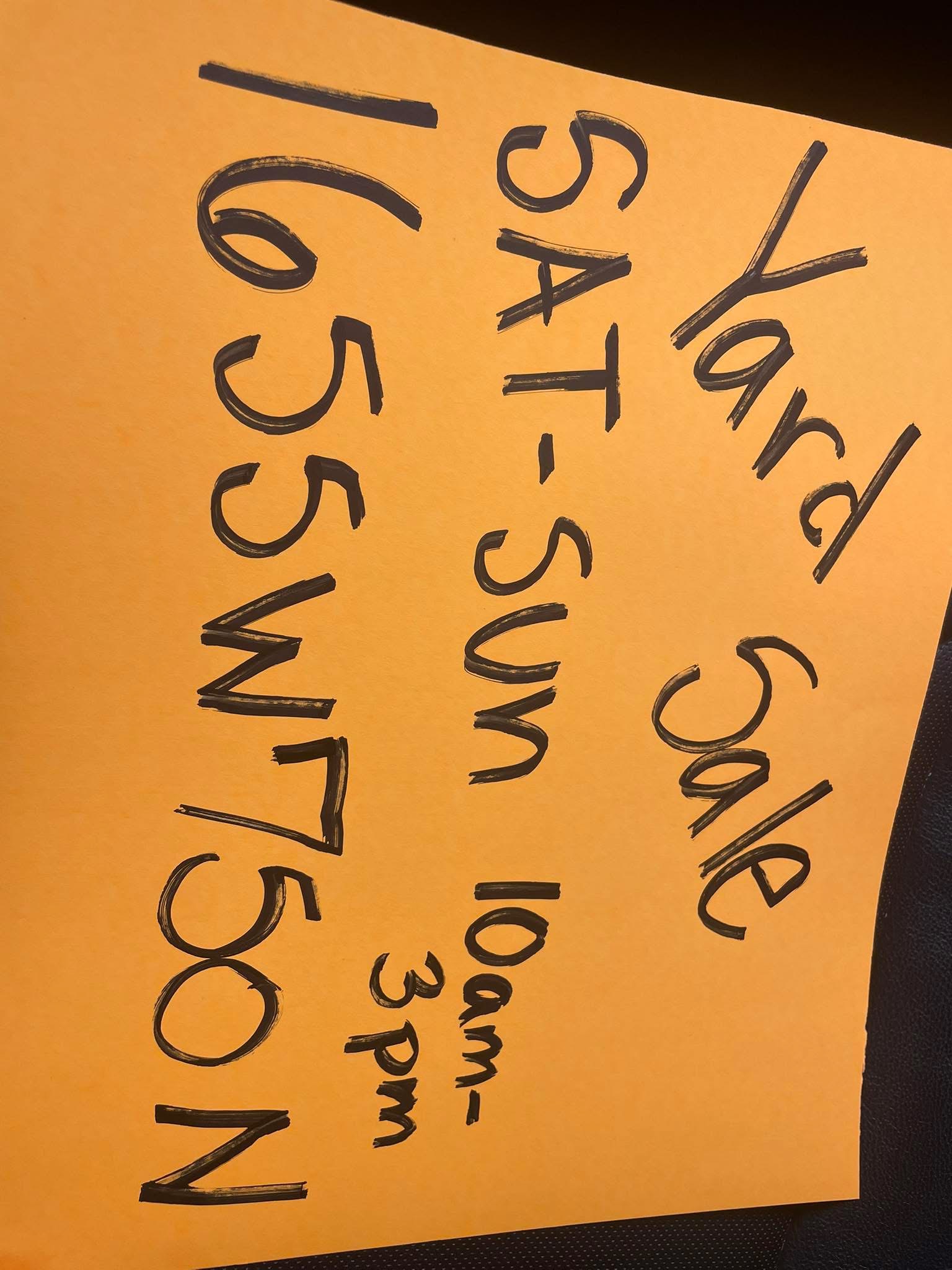 Yard Sale: Yard sale happening this Saturday and Sunday ! in Vernal, UT